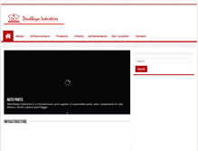 Tablet Screenshot of devchhayaindustries.com